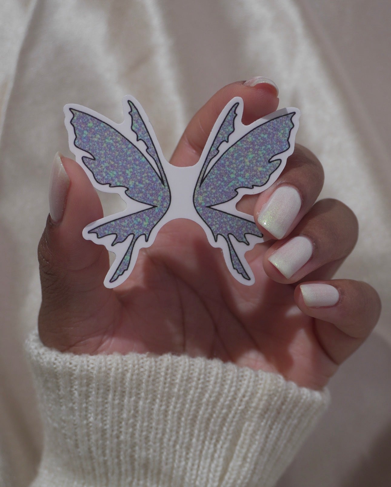 Pixie Wings sticker 2.5”