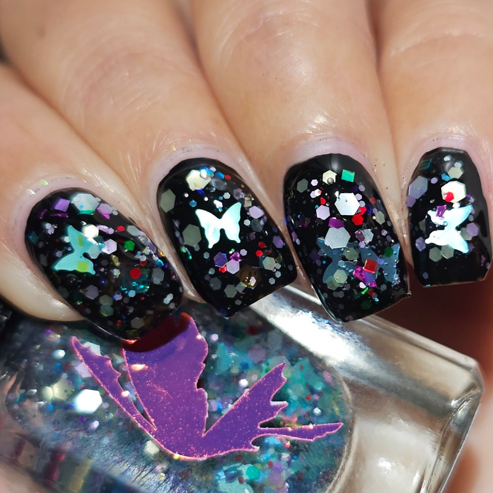 Festive Butterflies (Glitter Topper) (14 ml)