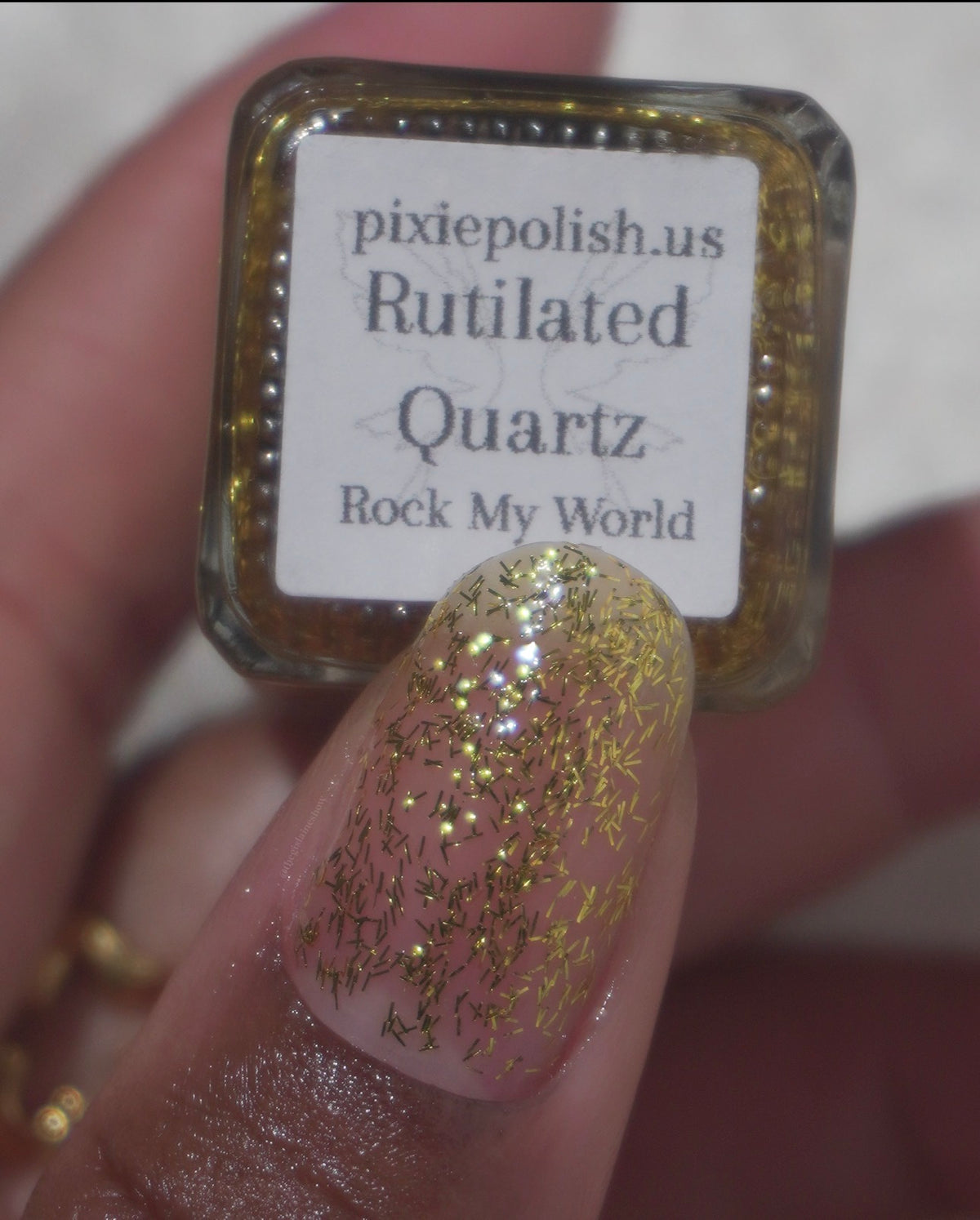 Rutilated Quartz (7 ml)