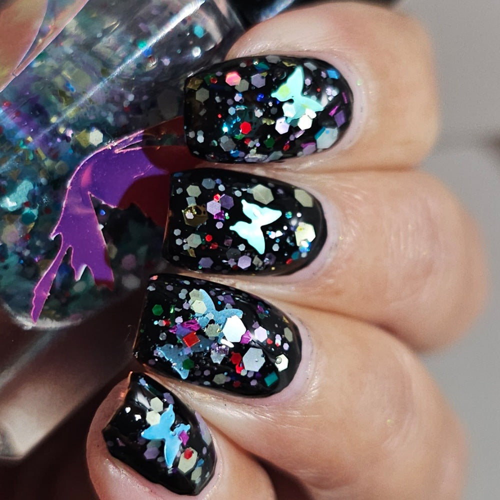 Festive Butterflies (Glitter Topper) (14 ml)