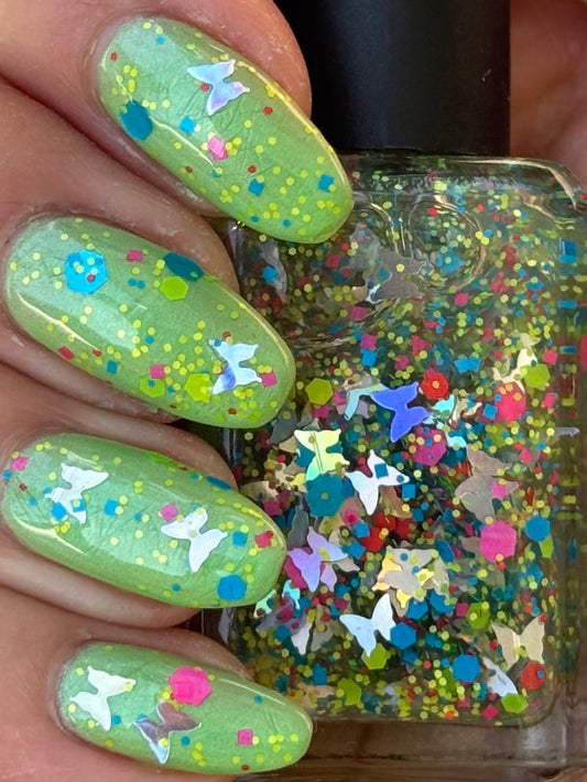 Butterfly Garden (Glitter Topper) (7 ml)